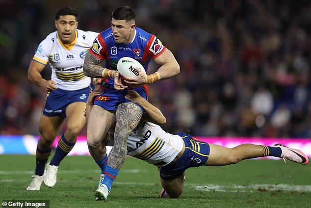 Newcastle Knights star Bradman Best has been selected as Mitchell's replacement