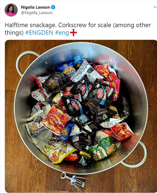 When England played Italy in the final of the last European Championship, the snack bar also made an appearance.