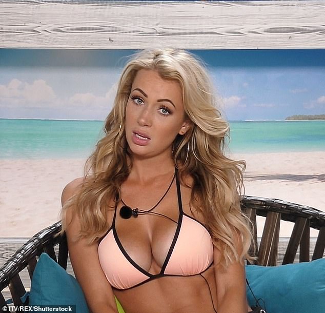 She went from dating show contestant to TV presenter and recently landed a presenting job with ITV hosting a new dating series (pictured on Love Island in 2017).