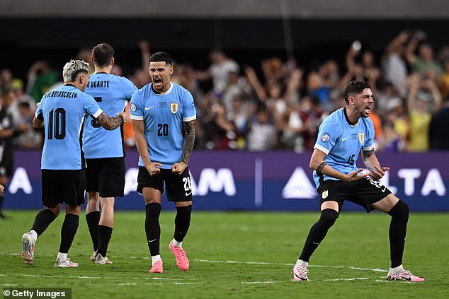 Uruguay beat Brazil in a penalty shootout after the game ended 0-0 after 90 minutes