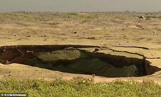 Central Florida has been dubbed 'Sinkhole Alley' after becoming famous for the dangerous phenomenon in which the ground suddenly collapses.