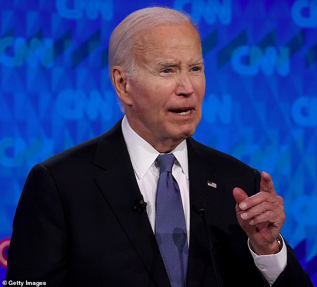 Biden has faced calls to drop out of the presidential race since his disastrous performance in the CNN debate on June 27.