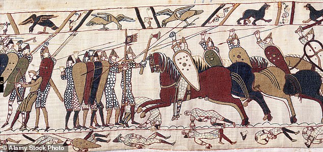 The King and Conqueror will tell the story of the Battle of Hastings, depicted here on the Bayeux Tapestry.