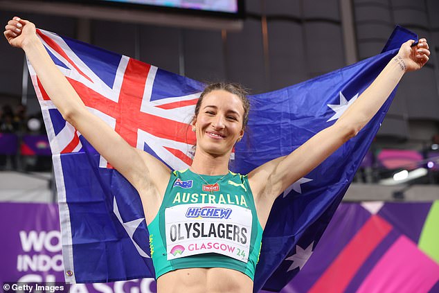 Nicola Olyslagers will be part of Australia's double medal threat in the high jump in Paris