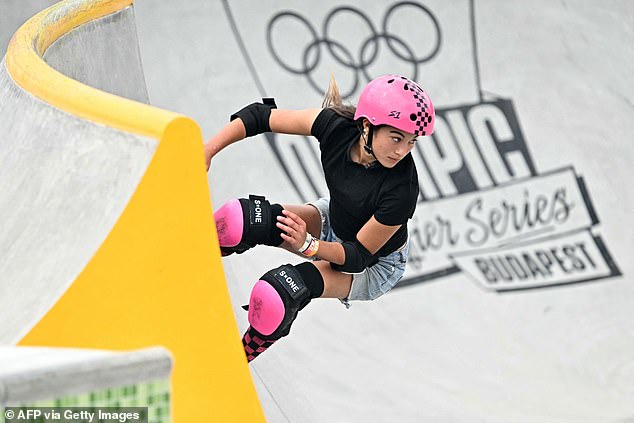 Arisa Trew has a strong chance of winning a gold medal when skateboarding returns to the Olympics