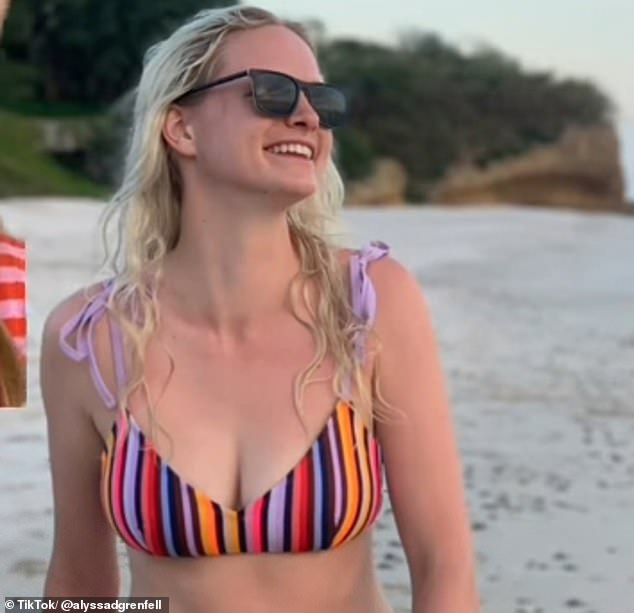 Alyssa (seen at 28 when she first wore a bikini) previously opened up about her change of look after leaving the church and the truth about the 