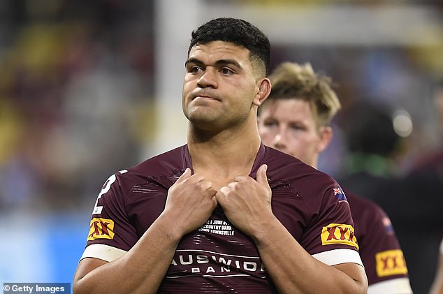 Fifita (pictured) has been omitted from the Maroons Origin squad for the decider.