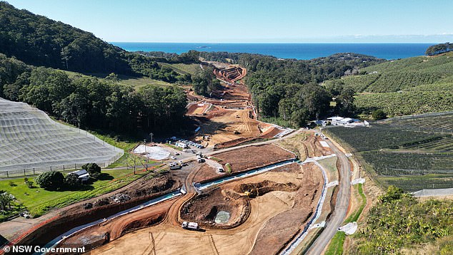 The Pacific Highway is Australia's largest road infrastructure project, costing $2.2 billion.