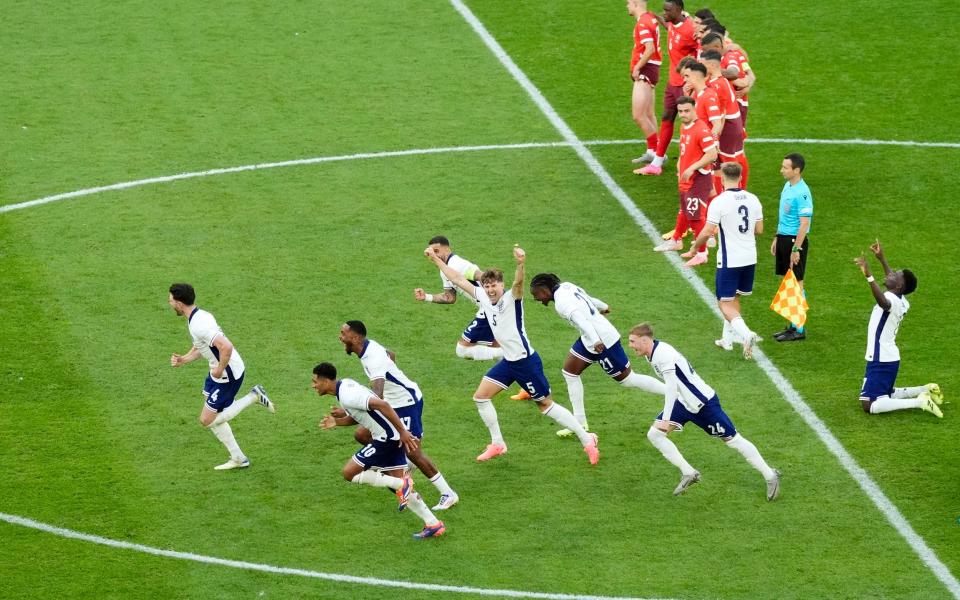 England celebrate – The images that show England have become a penalty monster