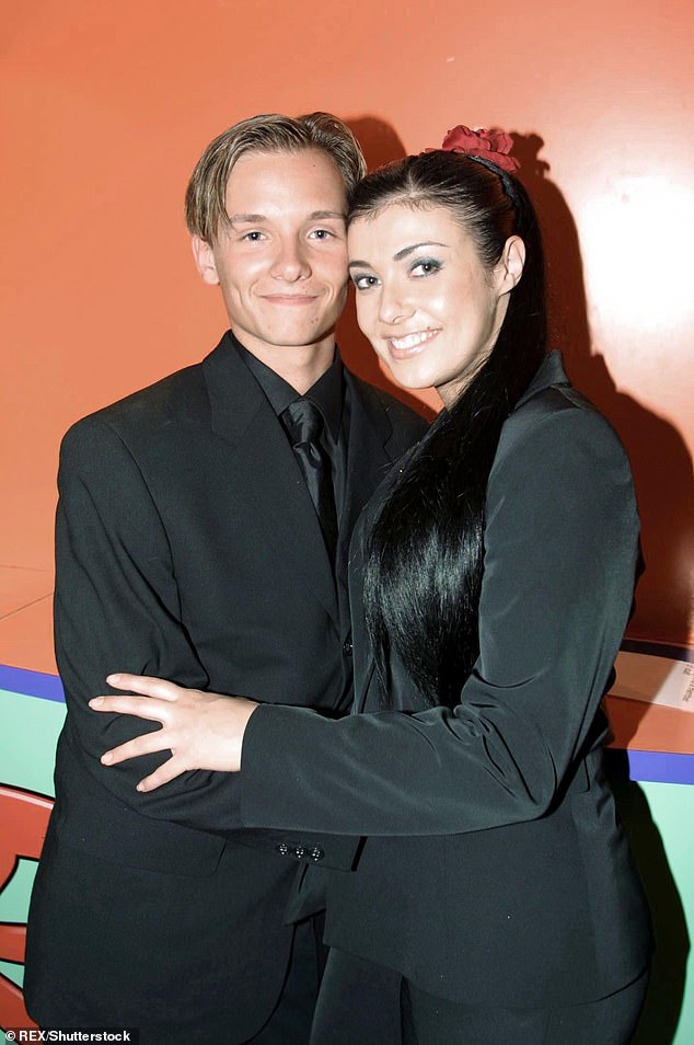 Before Jamie, Kym was married to Jack Ryder from 2002 to 2009. They had two children together: David, 29, and Emilie, 27 (pictured in 2001).