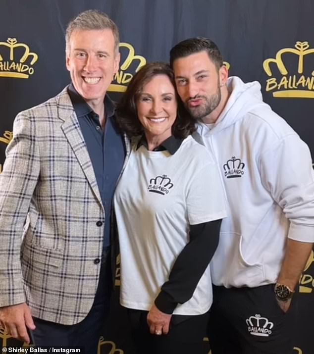 Strictly judges Shirley Ballas and Anton Du Beke had already shown their support for Giovanni at his dance workshop (pictured) and now Craig and Motsi have followed suit.