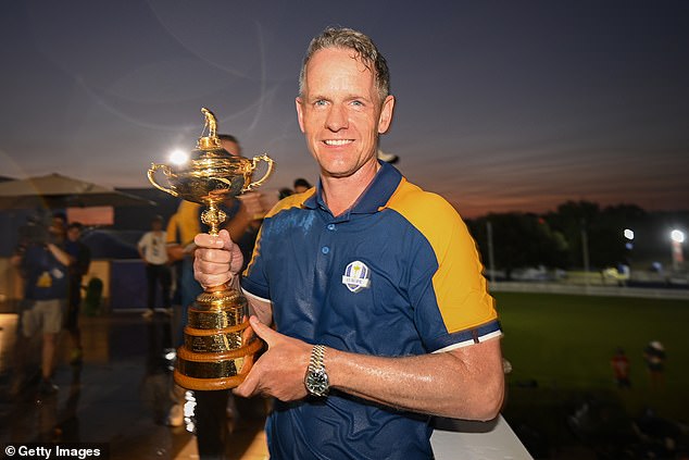 Europe confirmed in December that Luke Donald would return for a second term.