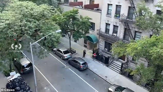 Authorities said a woman made the gruesome discovery at 27th Street and Third Avenue in Kips Bay on Manhattan's East Side shortly before 5 p.m. Friday.