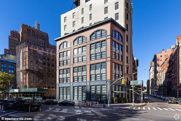 Miller and his wife own a $9 million home in Tribeca. Their luxury building is pictured here