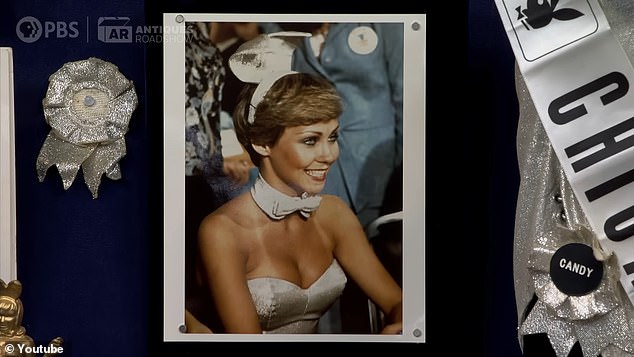 Jordan brought a photo of herself wearing the outfit during a Jerry Lewis telethon and posted photos of herself wearing the outfit on Instagram.