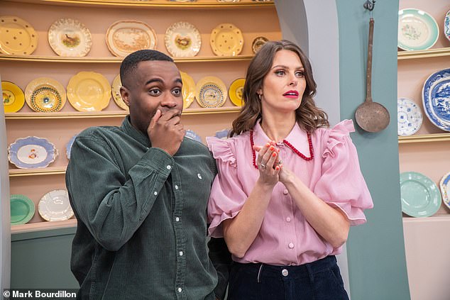 This comes after host Liam Charles (L), who co-hosts the show with comedian Ellie Taylor (R), reportedly revealed his massive net worth.