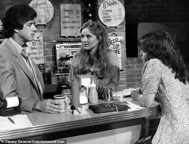 Sheehan appeared on General Hospital as Joe Kelly from 1979 to 1982; pictured with Robin Mattson and Louise Hoven in 1981.