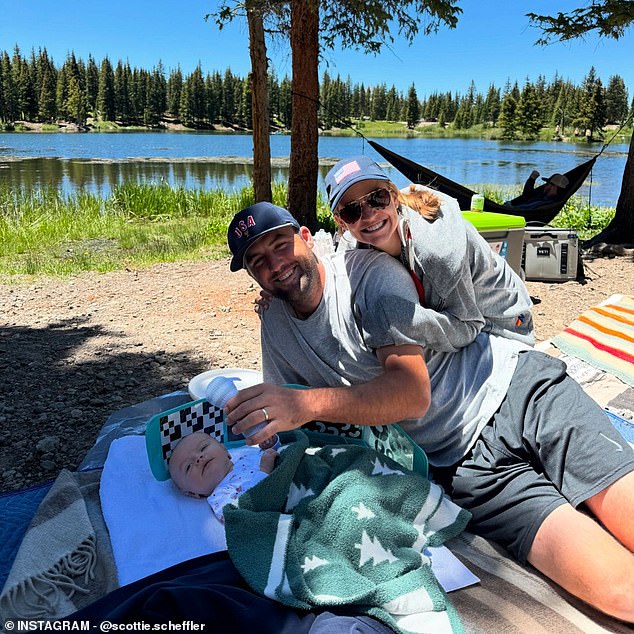 Scheffler and his family enjoyed themselves in Colorado ahead of a busy summer ahead.