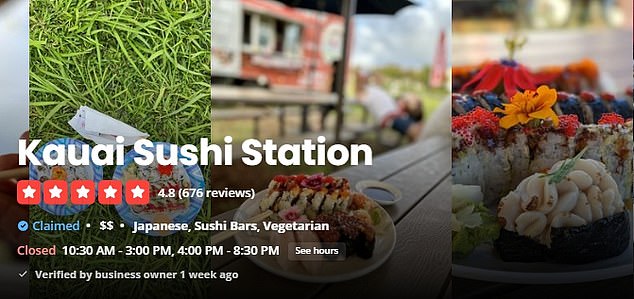 1720495472 537 A modest food truck is named the BEST sushi restaurant