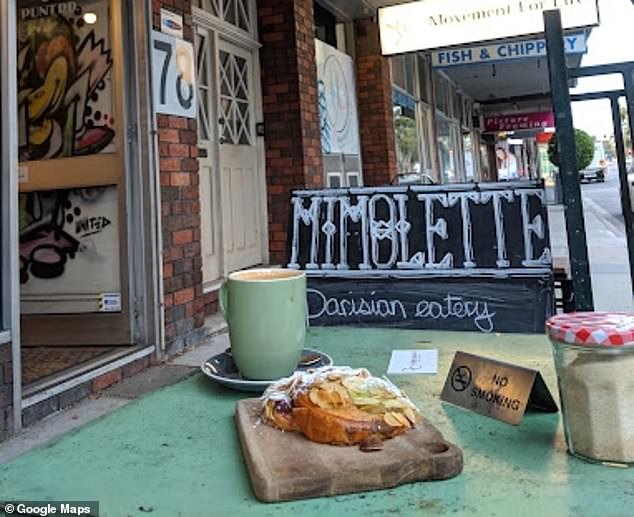 Mimolette Café in Windsor, Melbourne (pictured) is offering customers a 10 per cent discount if they pay in cash.