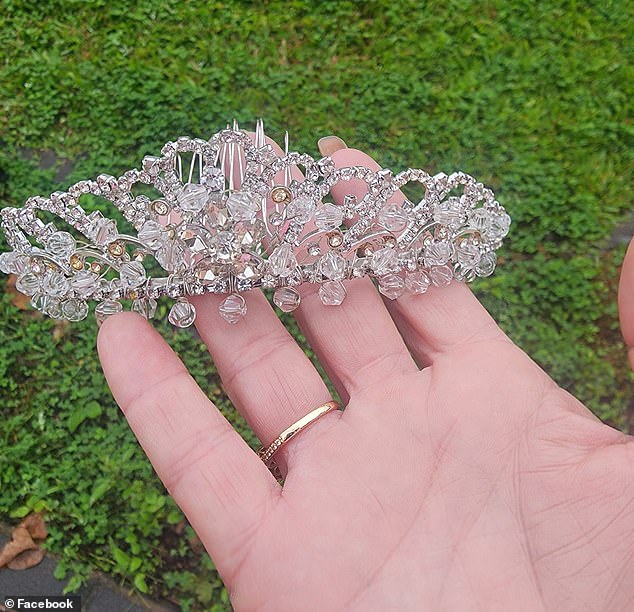 Her parents, Lorraine and David, buried their daughter and embedded her ancient tiara in a safe deposit box in the grave, before an unknown thief stole it in late June.