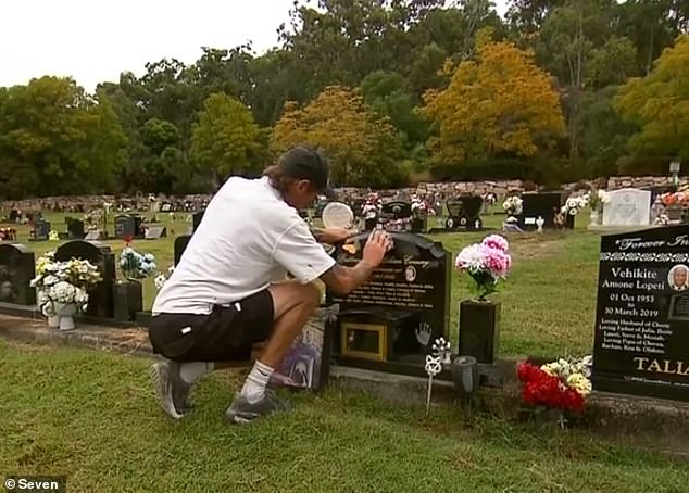 On Monday, grieving parents returned to Mudgeeraba Cemetery on the Gold Coast to find their daughter's tiara had been returned.