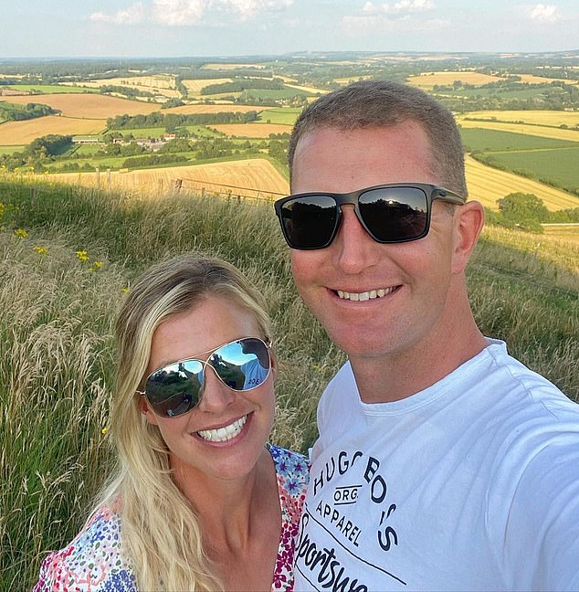 Georgie Campbell (left) had been married to fellow equestrian Jesse Campbell (right) for four years before his passing.