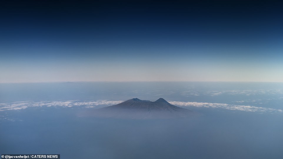 A fascinating image of Cape Verde, an African island country in the Atlantic Ocean.