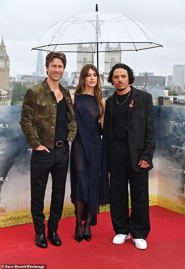 It's been a rainy week in London, but they still turned out in droves for the photocall.