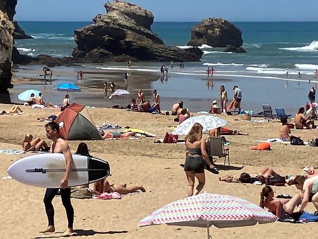 Biarritz has 20 surf schools where you can learn with 