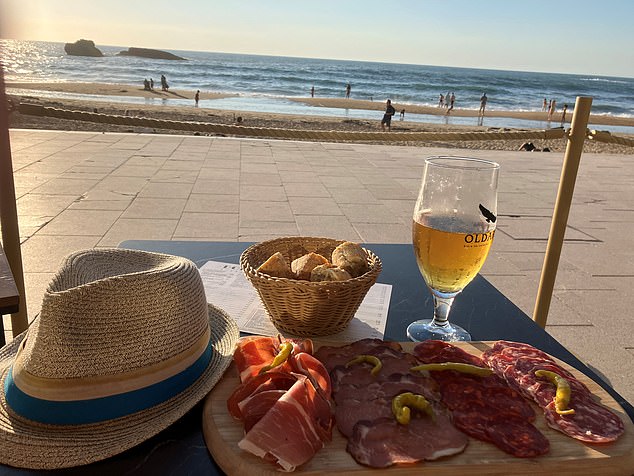 Prices for meals along the promenade are reasonable: £20 (£17) for a heaping plate of locally cured meats with cheese, bread and pickles.