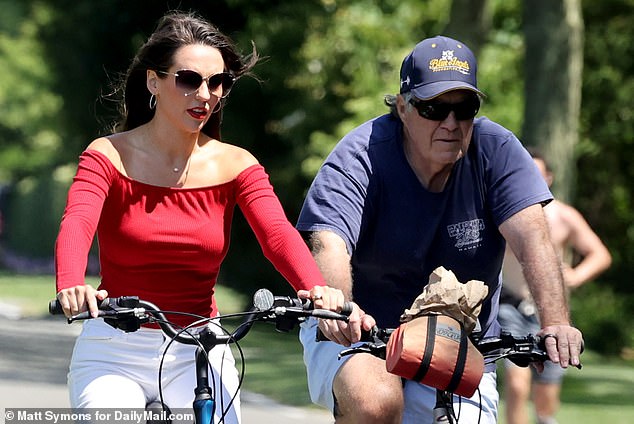 Belichick, 72, has been dating cheerleader Jordon Hudson, 24, for more than a year.