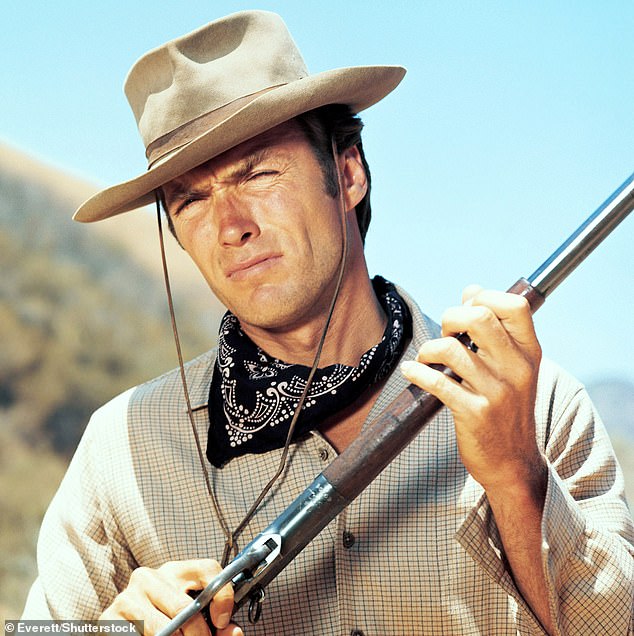 A Fistful of Dollars was released five years after Eastwood got his big acting break in the hit western series Rawhide (pictured).