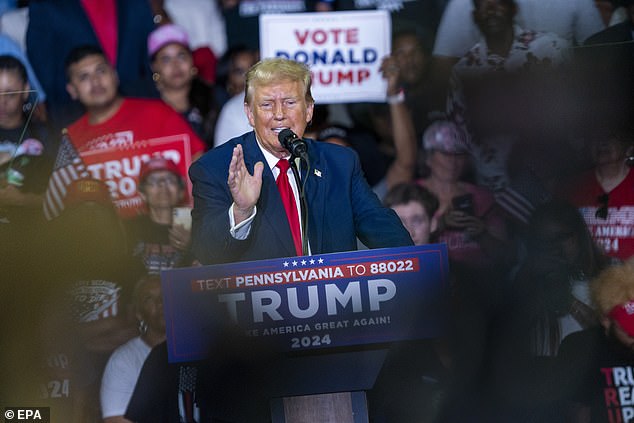 Trump leads polls in many key battlegrounds as Democrats weigh whether to try to remove Biden from the ticket