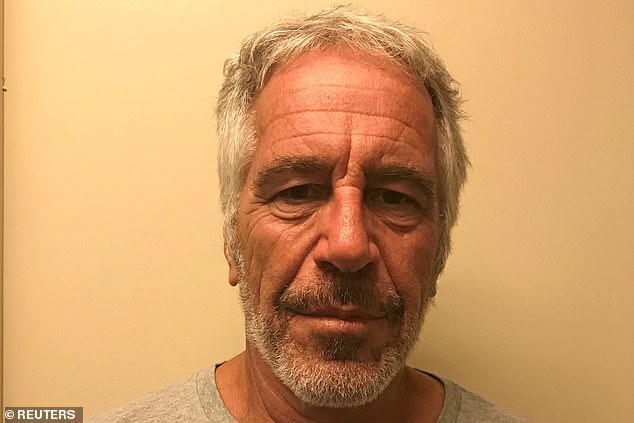 She was hired by Karin Models, which at the time was run by Jean-Luc Brunel, a close associate of Jeffrey Epstein (pictured).