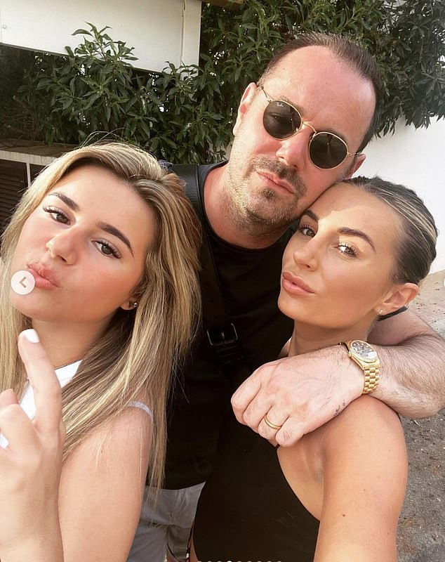 The couple have been together since 1992 and share three children - Love Island star Dani, 27, daughter Sunnie, 17 (pictured) and son Arty, six.