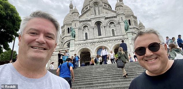 OECD Secretary-General Mathias Cormann (left with former Treasurer Joe Hockey) resigned as Australia's Liberal finance minister in October 2020 and began his six-year term in Paris in June 2021.