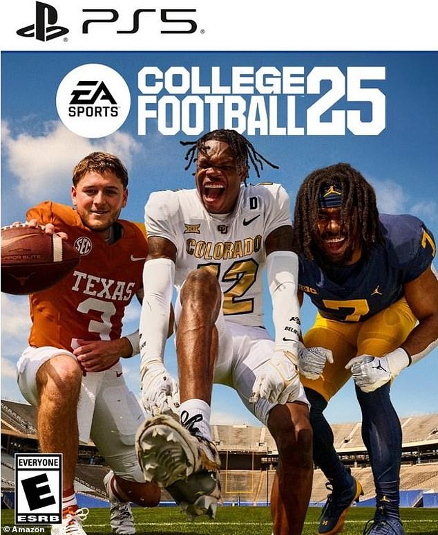 EA Sports College Football, which features Ewers on its cover (left), is set to launch July 19.