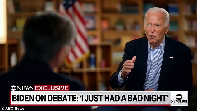 Biden made it through the 22-minute ABC News interview on Friday without any major gaffes, but he appeared unlikely to fully allay concerns about his age and fitness for another four years and his ability to defeat Donald Trump in November.