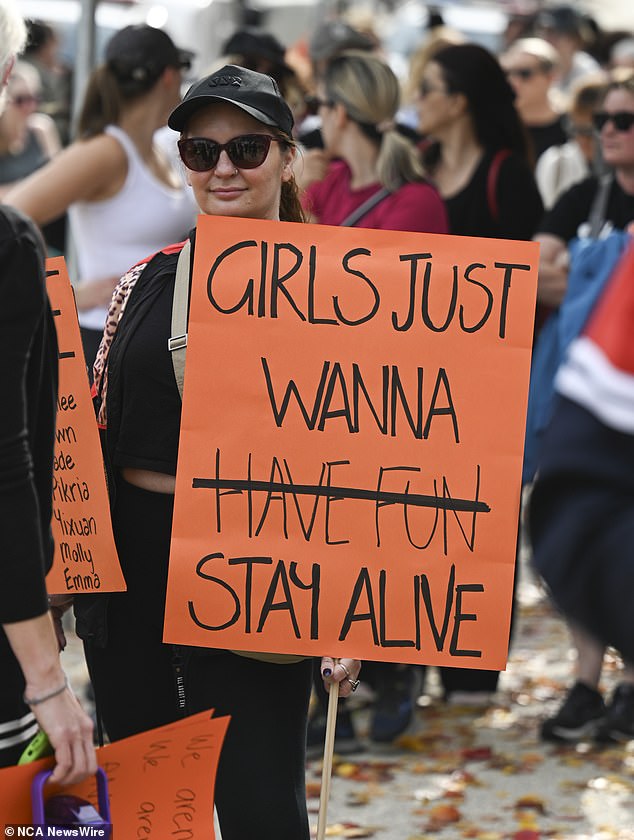 The cover comes months after thousands of Australians marched in a nationwide protest demanding more action to protect women from gender-based violence.