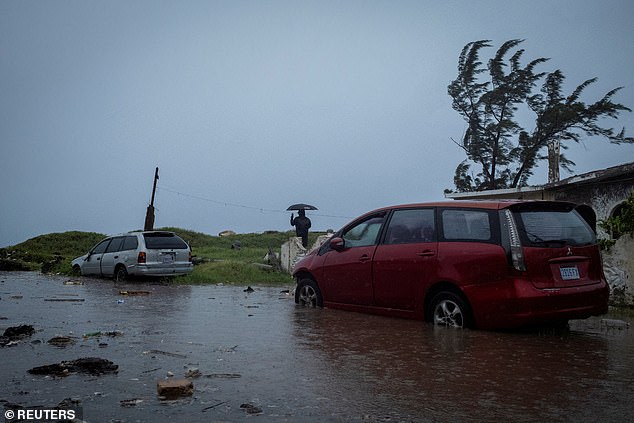 Hurricane Beryl devastated Riewoldt's new hometown of Houston, Texas this week.