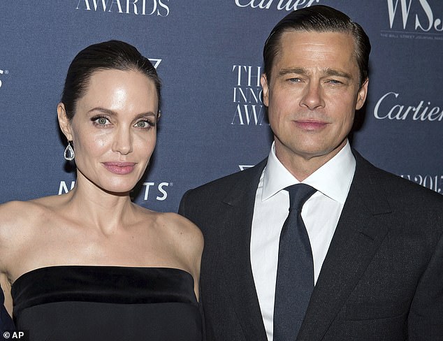 '(Angelina) has the kids most of the time, but under their agreement, he has visitation rights with the younger children,' a source shared; The former couple spotted in 2021