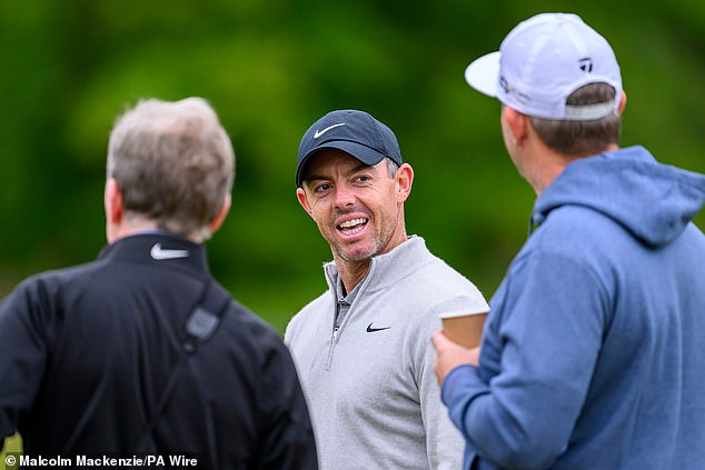 McIlroy returns to competition after three weeks off following his collapse at the US Open