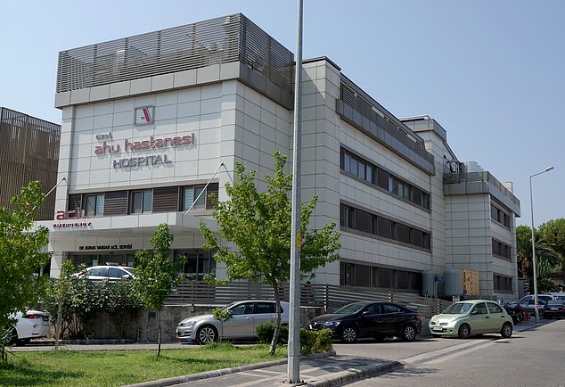 Ahu Hospital in Marmaris, Türkiye, where Mr Stocker has been in an intensive care unit.