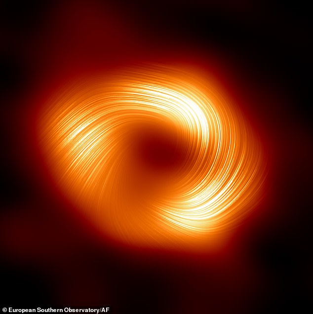 This discovery could help explain how black holes like the one at the centre of our galaxy (pictured) get so big.