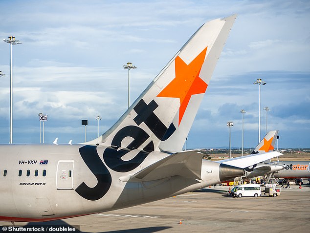 The mother-of-one claimed Jetstar staff refused to help her, allegedly telling her it was not their responsibility (file image)