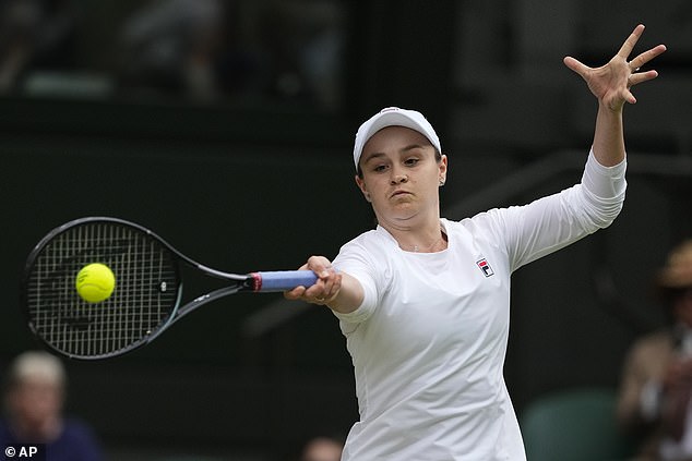 One shot in particular, a beautifully angled backhand volley, reminded fans that the 28-year-old can still be a level above if she returns to tournament competition.