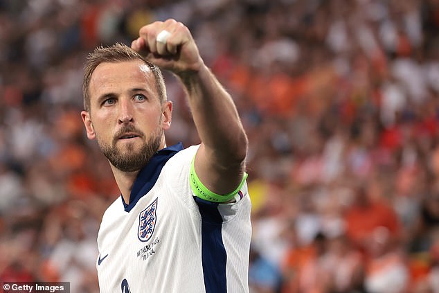 The England captain made Euro history by scoring more knockout goals than any other player in the competition.