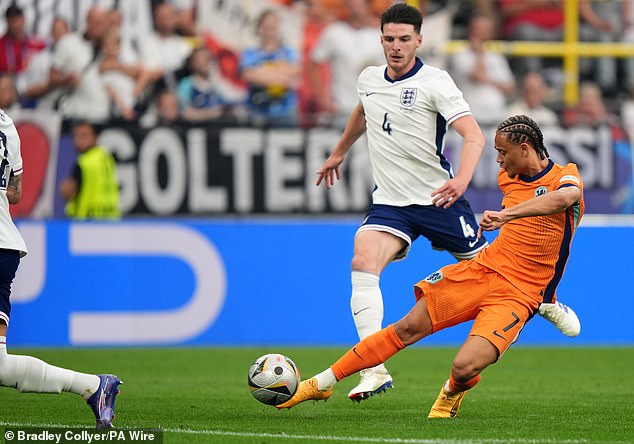 Xavi Simons had put the Netherlands ahead after seven minutes with a fine shot from distance.