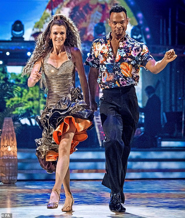 The presenter stepped out of her comfort zone in September after signing up for the 21st series of Strictly Come Dancing, where she was paired with Johannes Radebe.